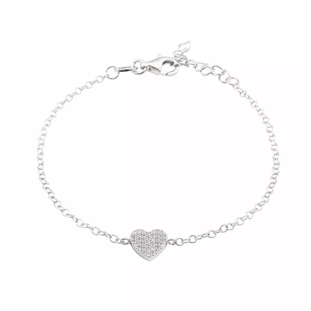 Woman-Zoe-Bracciale-argento-925-rodiato-e-zirconi-B16130-For-You-Jewels