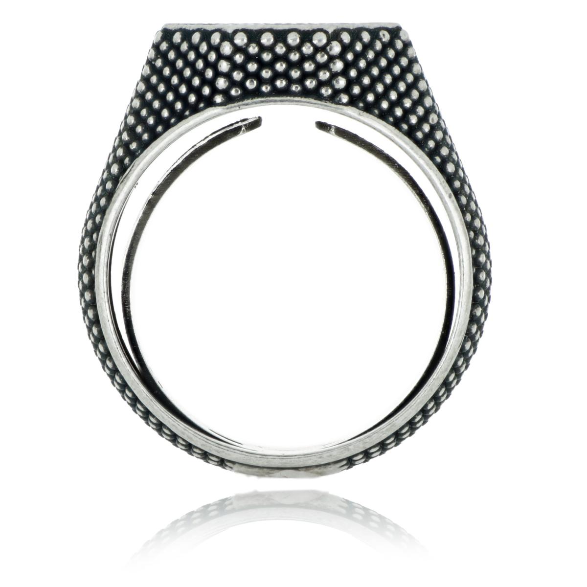 Anello-in-argento-925-brunito-a-scudo-ottagono-con-pave-ZAU016NE18-LM-1